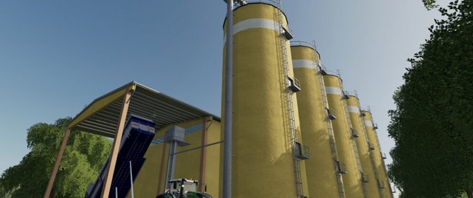 Gebäude Concrete Silos Landwirtschafts Simulator mod