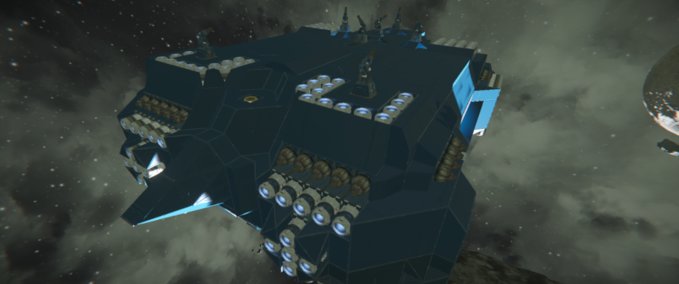 Blueprint Blue Boss Space Engineers mod