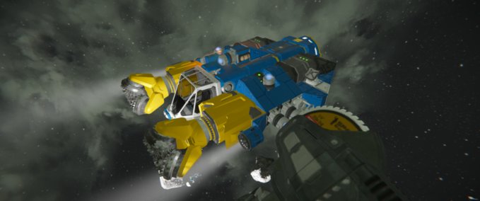 Blueprint Mining ship Space Engineers mod