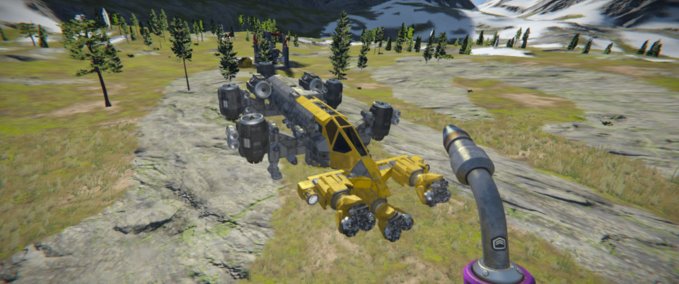 Blueprint 27-Grinder Jetstream Space Engineers mod