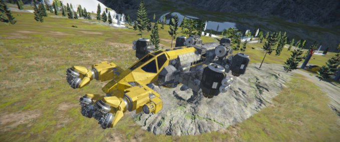 Blueprint 27-Grinder Jetstream Space Engineers mod