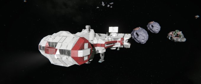 Blueprint CR90 corvette Space Engineers mod