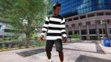 black/white striped sweater Mod Thumbnail