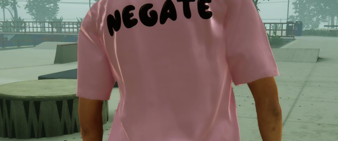 "Negate" Pink Female shirt Mod Image