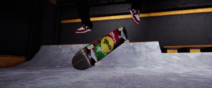 Other Cliche Irie Rasta Deck Skater XL mod