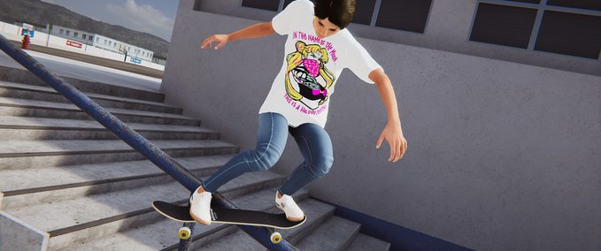 Gear [Female] "Thug Usagi" Sailor Moon Shirt Skater XL mod