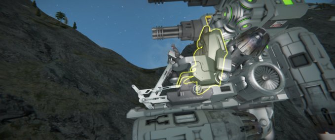 Blueprint Future Jetpack Space Engineers mod