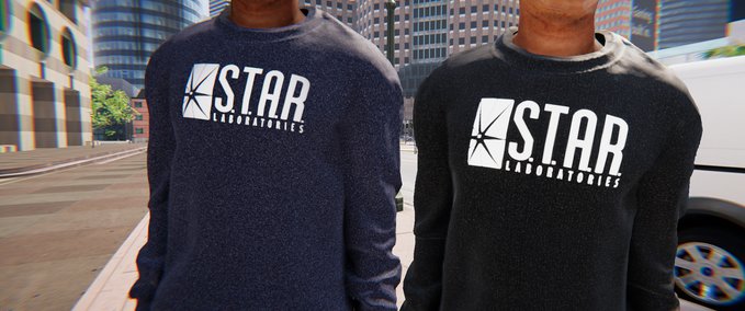 Gear Blue/Black Star Labs sweaters Skater XL mod