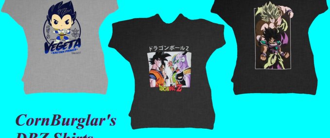 Other CornBurglar DBZ Shirts Skater XL mod