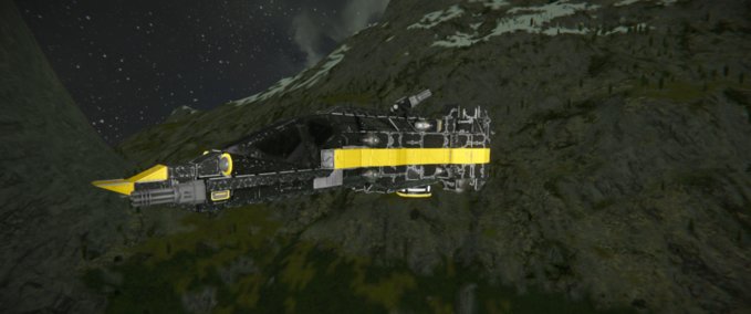 Blueprint 88 Buzzard Semi Pilot Fight Space Engineers mod