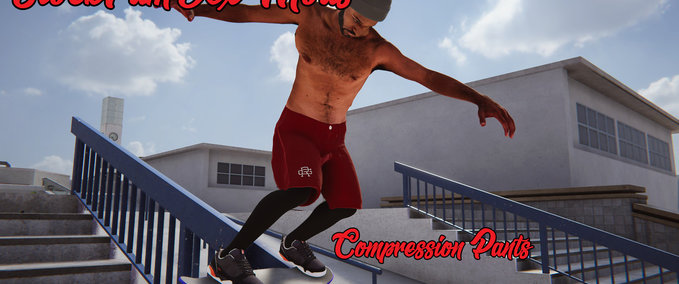 Shorts Compression Pants/Leggings Skater XL mod