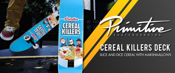 Gear Primitive - Cereal Killers Deck [Urban_Fox] Skater XL mod