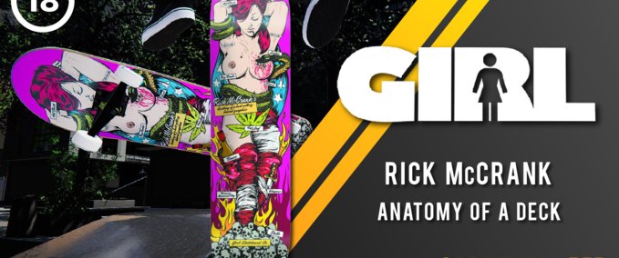 Gear Girl - McCrank "Anatomy of a Deck" [Urban_Fox] Skater XL mod