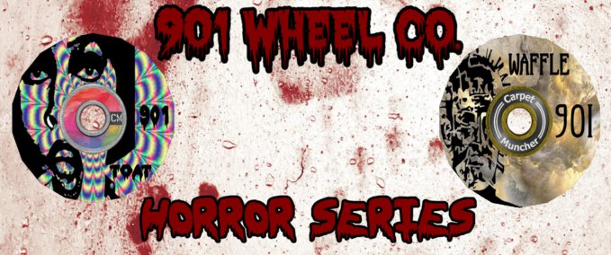 Fakeskate Brand 901 Wheel Co. Horror Series Skater XL mod