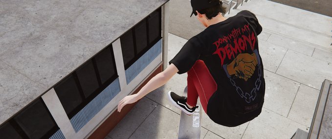 Real Brand [Female] Lurking Class Tee Skater XL mod