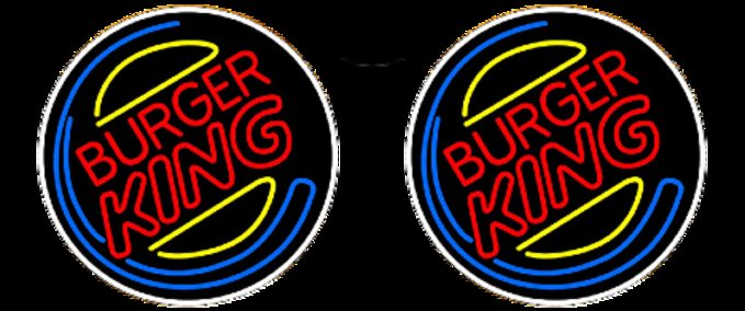 Wheels Neon Burger King Wheels Skater XL mod