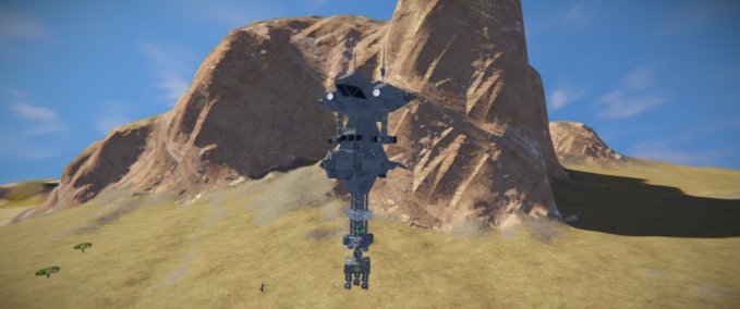 Blueprint Mobile Drilling Platform v.1 Space Engineers mod