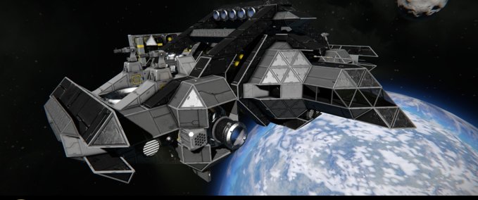 Blueprint Warstrix Mk. IV [Highwind Tender] Space Engineers mod
