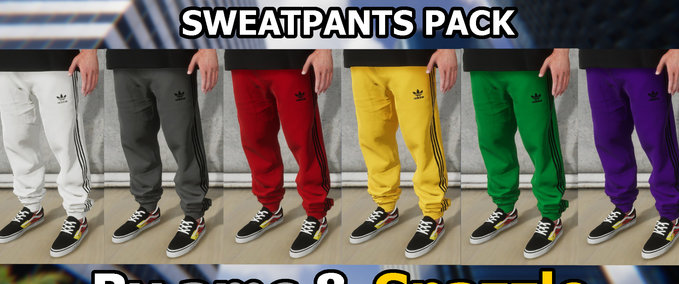 Gear Adidas Black Stripes Sweatpants Skater XL mod