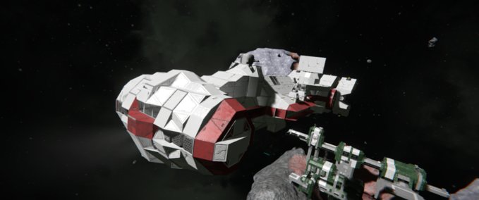 Blueprint Survival ready cr90 corvette Space Engineers mod