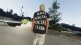 Anti Social Social Club Black Tee Mod Thumbnail