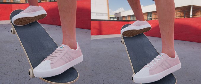 Gear Adidas Superstar Vulc ADV pastel pink Skater XL mod