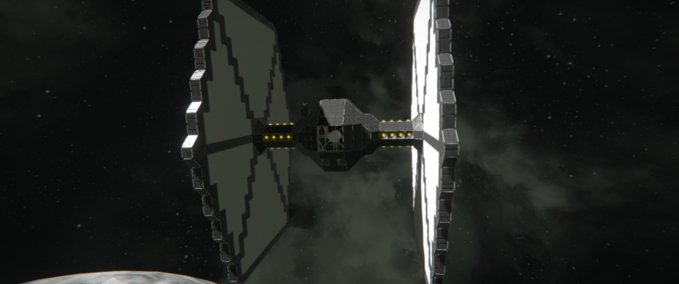 Blueprint First Order TIE fighter Space Engineers mod