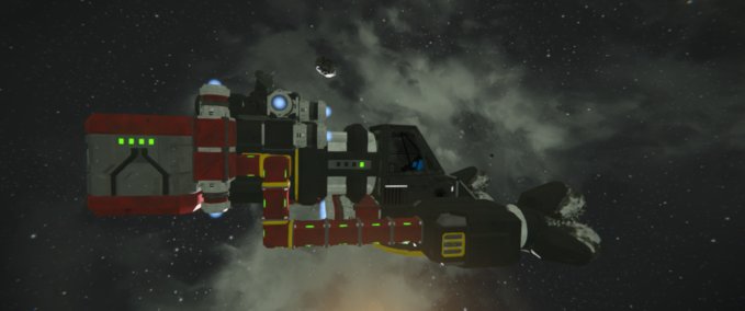 Blueprint Ion miner Space Engineers mod