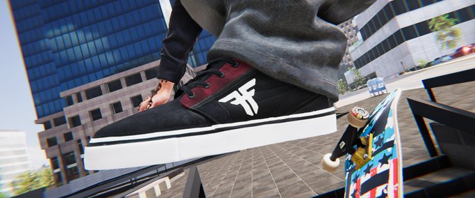 Other Fallen Bomber RWTF - Crimson & Black (Enhanced) Skater XL mod