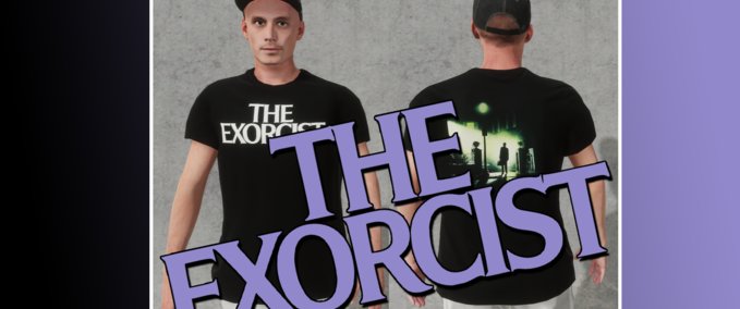 Gear The Exorcist T-shirt Skater XL mod