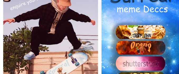 Other Surreal Meme Deccs Skater XL mod