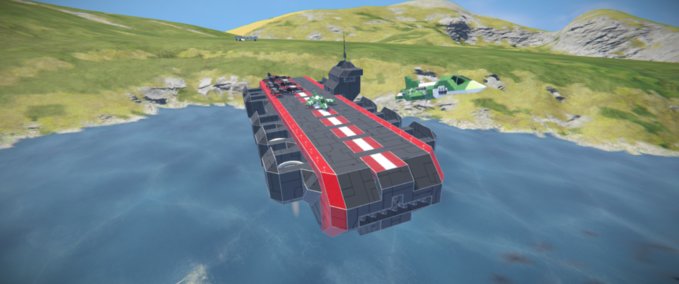 Blueprint Phantom carrier Space Engineers mod