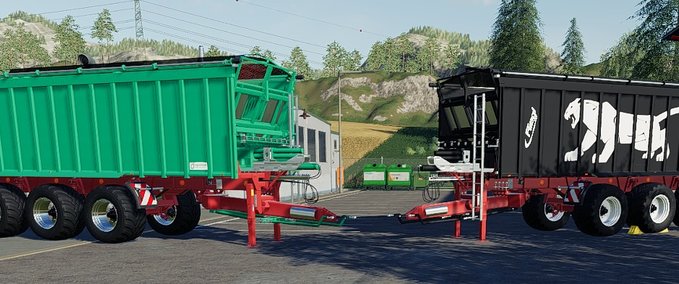 Ladewagen Kroeger TAW 30 Umbau Landwirtschafts Simulator mod
