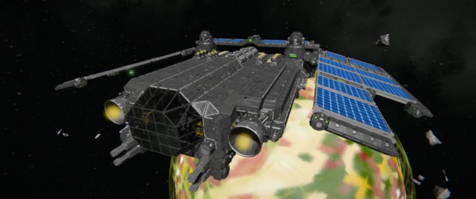 Blueprint TIE-3a Space Engineers mod