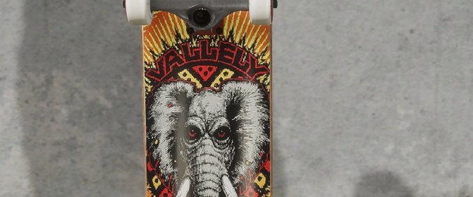Other POWELL-PERALTA VALLELY ELEPHANT (yellow) Skater XL mod