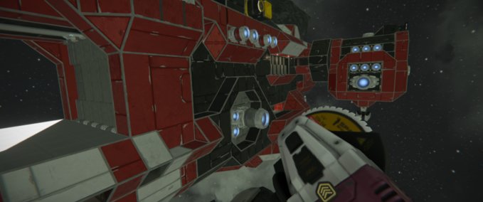 Blueprint Big Red Space Engineers mod