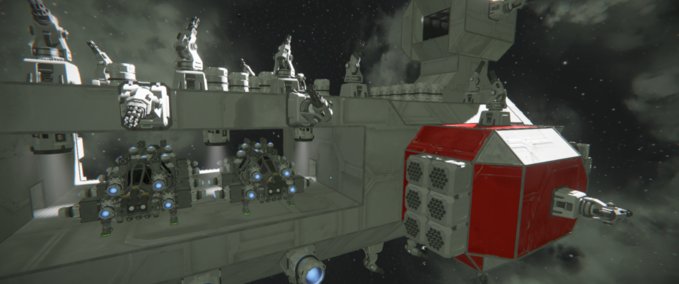 Blueprint Titan Decer Space Engineers mod