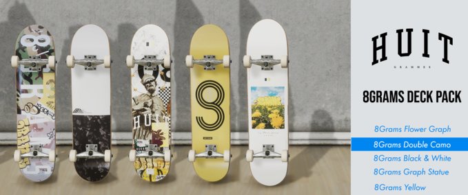 Deck 8Grams Deck Pack Skater XL mod