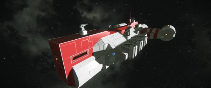 Blueprint Republic frigate clone wars Space Engineers mod