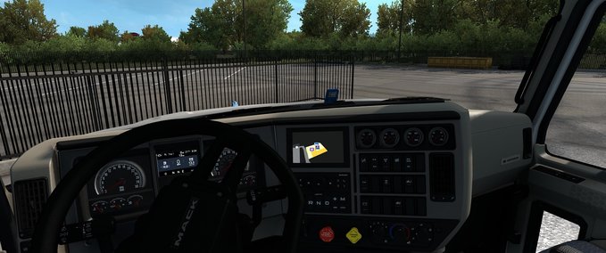 Anbauteile MACK ANTHEM DAYCAB GPS 1.38.X American Truck Simulator mod