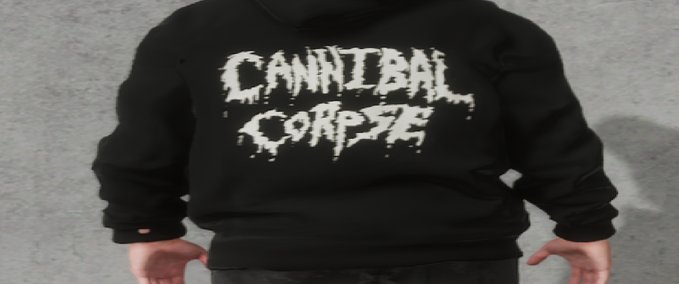 Fakeskate Brand Cannibal Corpse Hoodie Skater XL mod