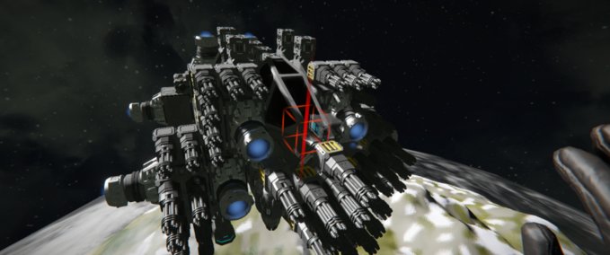 Blueprint Titan transport Space Engineers mod