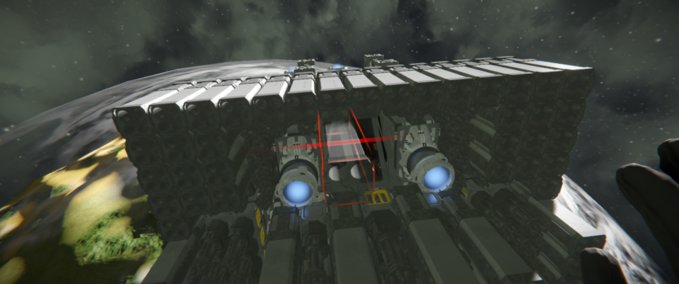 Blueprint Titan transport Space Engineers mod