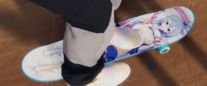 Other Aqua konosuba bodypillow Griptape NSFW Skater XL mod