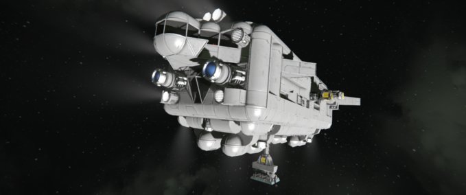 Blueprint REPO Jump Ship B1.0 Space Engineers mod