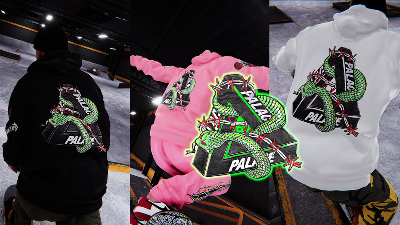 Skater XL: Palace Hesh Mit Fresh Hoodie complete Set - HD v 1.0.0 ...