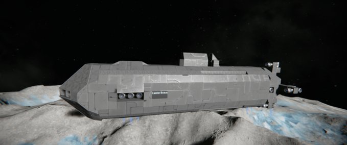 Blueprint Bravo Class Nuclear Attack Ship Space Engineers mod