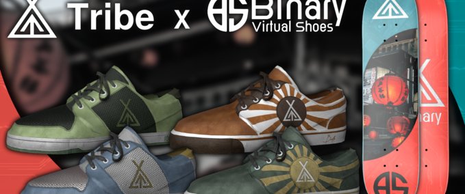 Fakeskate Brand Tribe x Binary Collection Skater XL mod