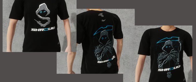 Real Brand shroud Merch Male Skater XL mod