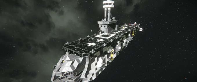 Blueprint HMS Ark Royal Space Engineers mod